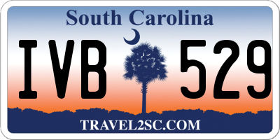 SC license plate IVB529