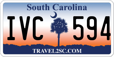 SC license plate IVC594