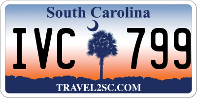 SC license plate IVC799