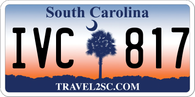 SC license plate IVC817