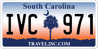 SC license plate IVC971