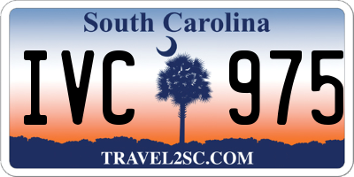 SC license plate IVC975