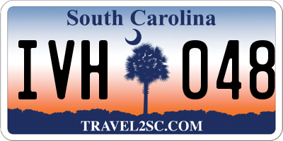 SC license plate IVH048