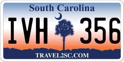 SC license plate IVH356