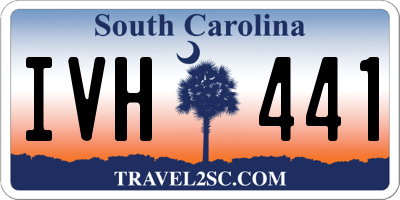 SC license plate IVH441