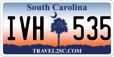 SC license plate IVH535