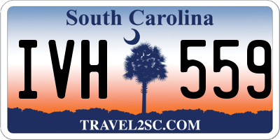 SC license plate IVH559