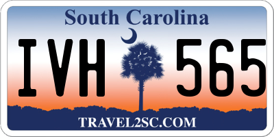 SC license plate IVH565