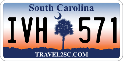 SC license plate IVH571
