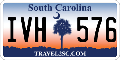 SC license plate IVH576