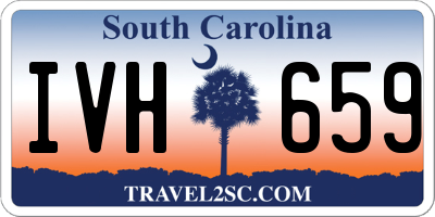 SC license plate IVH659
