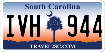 SC license plate IVH944