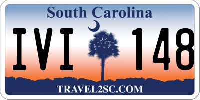 SC license plate IVI148