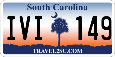 SC license plate IVI149