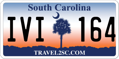SC license plate IVI164
