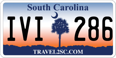 SC license plate IVI286