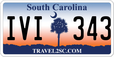 SC license plate IVI343