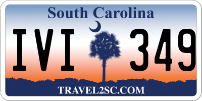 SC license plate IVI349