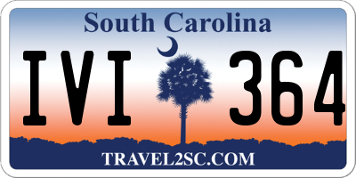 SC license plate IVI364