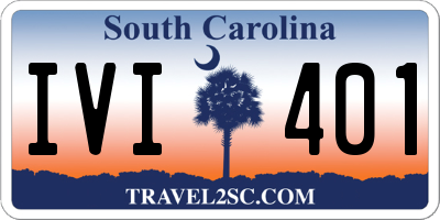 SC license plate IVI401