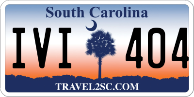 SC license plate IVI404