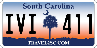SC license plate IVI411