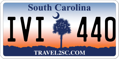 SC license plate IVI440