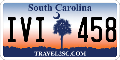 SC license plate IVI458