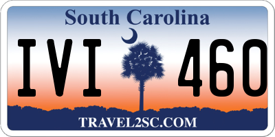 SC license plate IVI460