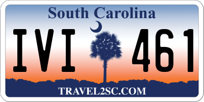 SC license plate IVI461