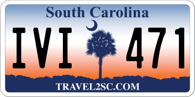 SC license plate IVI471