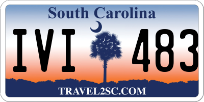 SC license plate IVI483