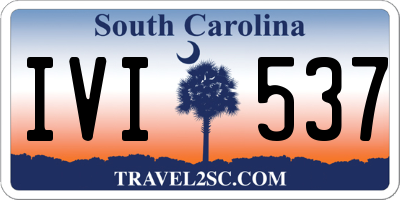 SC license plate IVI537