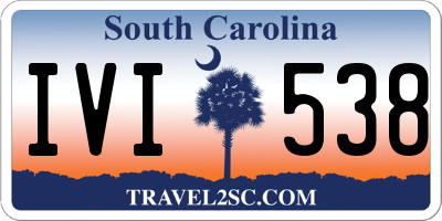 SC license plate IVI538