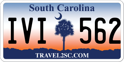 SC license plate IVI562