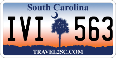 SC license plate IVI563