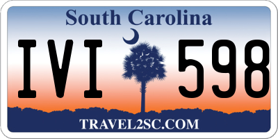 SC license plate IVI598