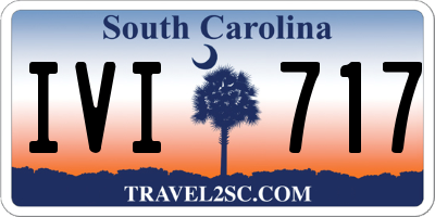 SC license plate IVI717