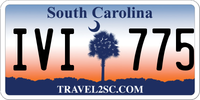 SC license plate IVI775