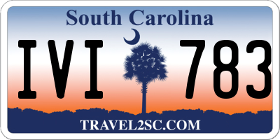 SC license plate IVI783