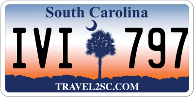 SC license plate IVI797
