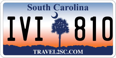 SC license plate IVI810