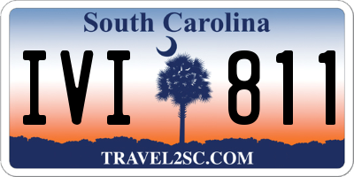 SC license plate IVI811