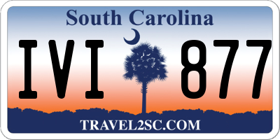 SC license plate IVI877
