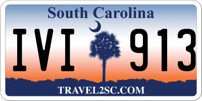SC license plate IVI913