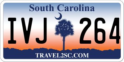 SC license plate IVJ264
