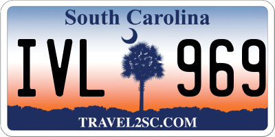 SC license plate IVL969