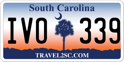 SC license plate IVO339