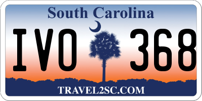 SC license plate IVO368