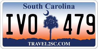 SC license plate IVO479